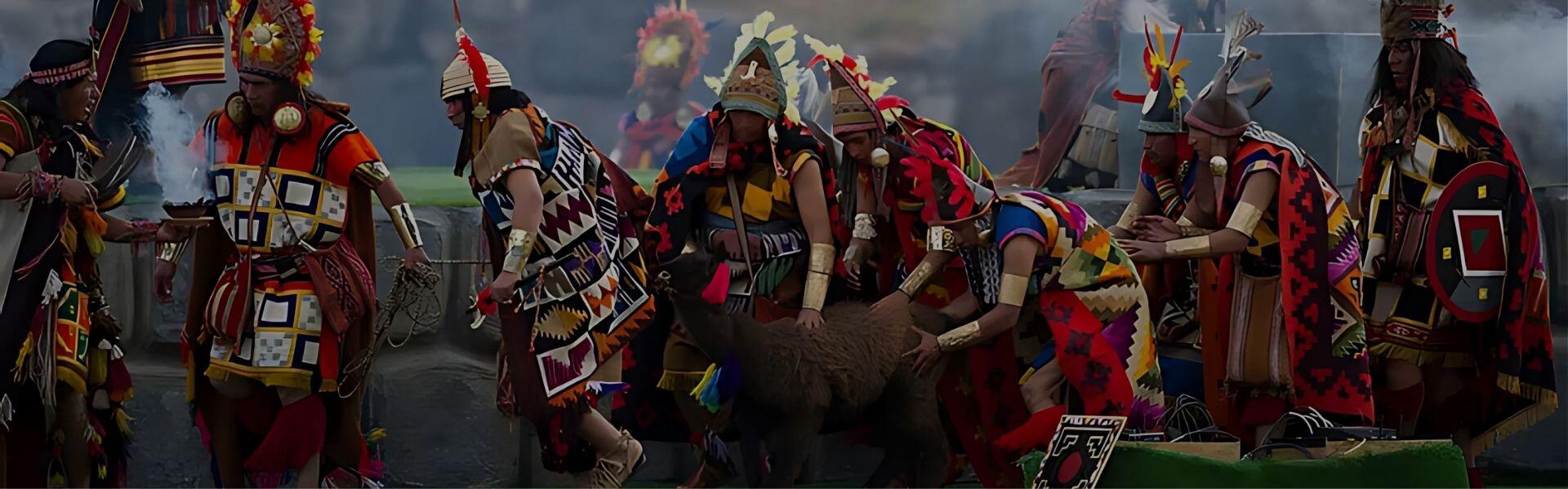 inca festival of the sun in cusco - peru