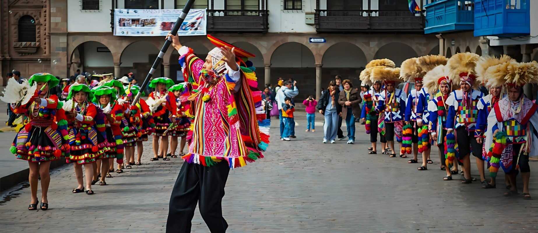 inti raymi festival in cusco main square