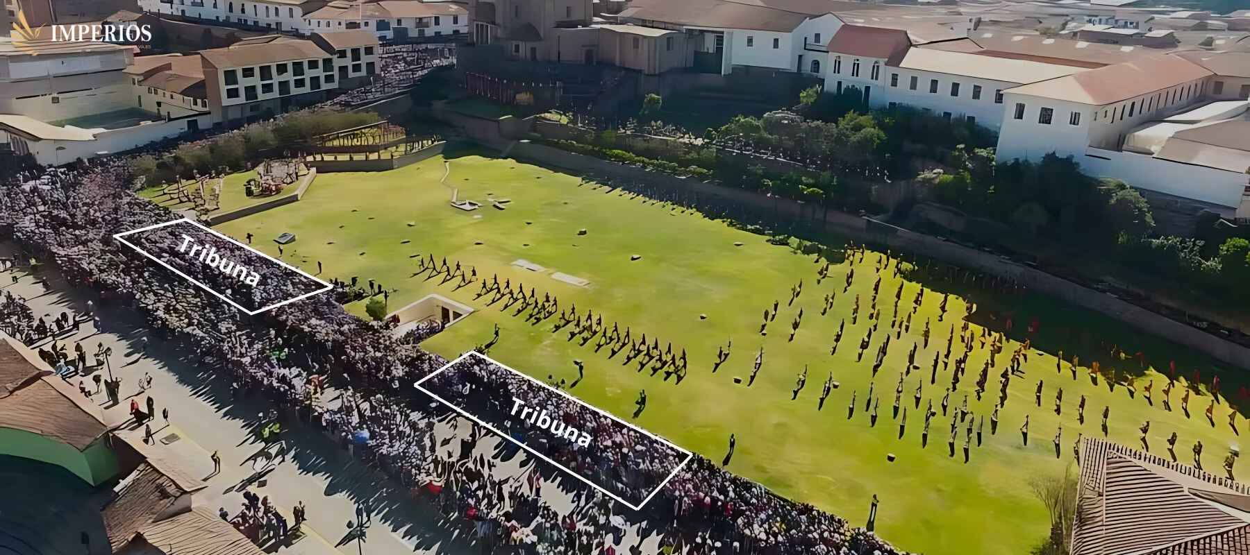 Grandstand Assignment in Qoricancha in inti raymi