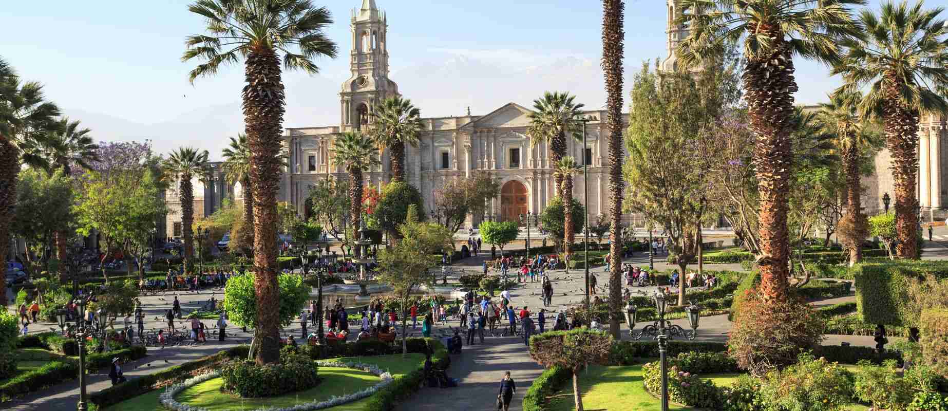 main square of Arequipa
