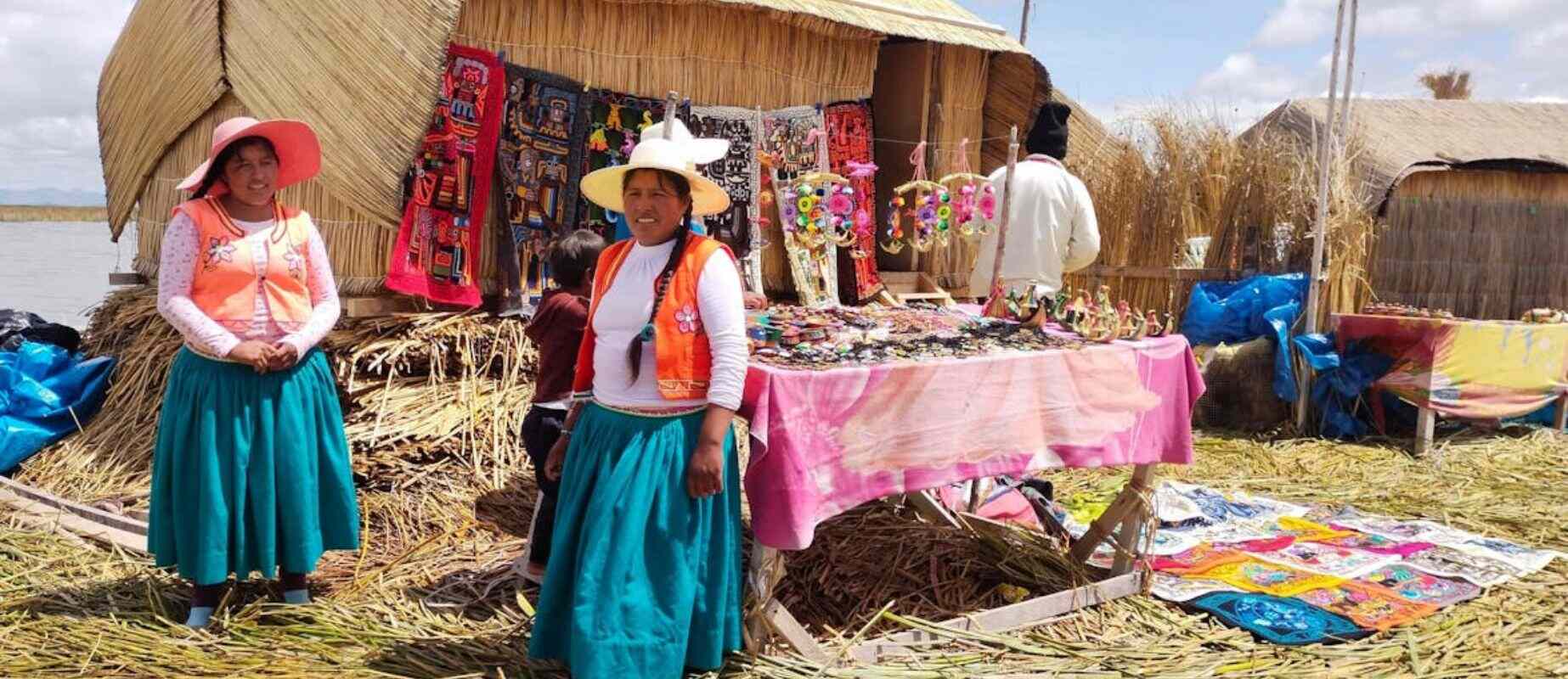 inhabitants of the island of Uros